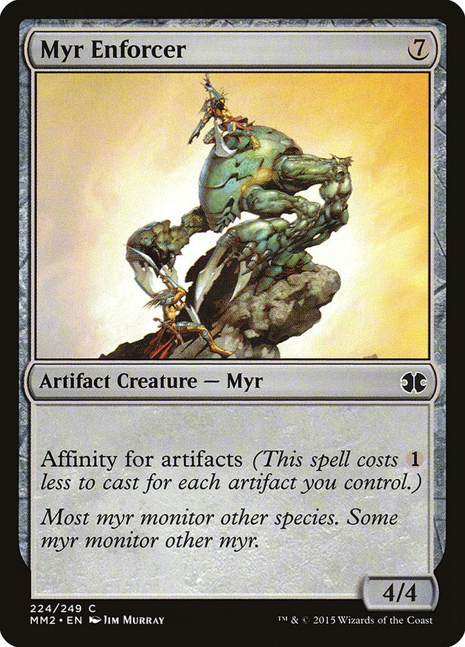 Myr Enforcer [Modern Masters 2015] MTG Single Magic: The Gathering    | Red Claw Gaming