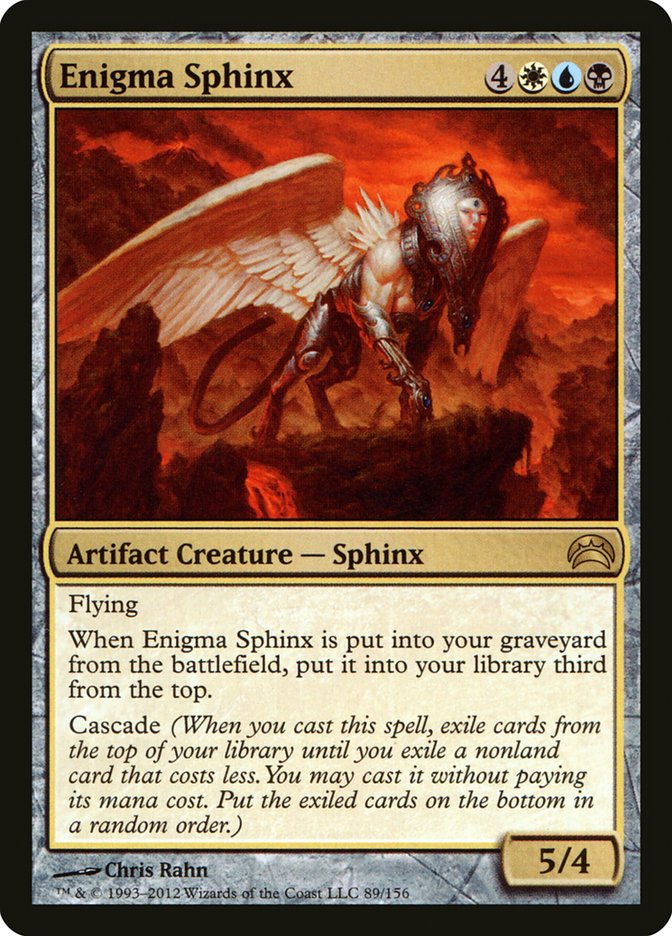 Enigma Sphinx [Planechase 2012] MTG Single Magic: The Gathering    | Red Claw Gaming
