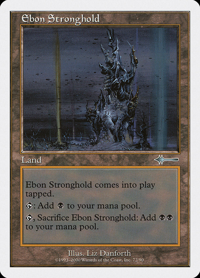 Ebon Stronghold [Beatdown] MTG Single Magic: The Gathering    | Red Claw Gaming