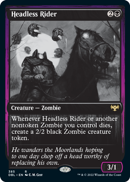 Headless Rider [Innistrad: Double Feature] MTG Single Magic: The Gathering    | Red Claw Gaming
