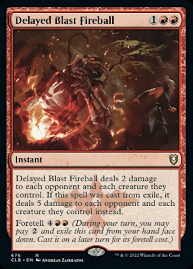 Delayed Blast Fireball [Commander Legends: Battle for Baldur's Gate] MTG Single Magic: The Gathering    | Red Claw Gaming