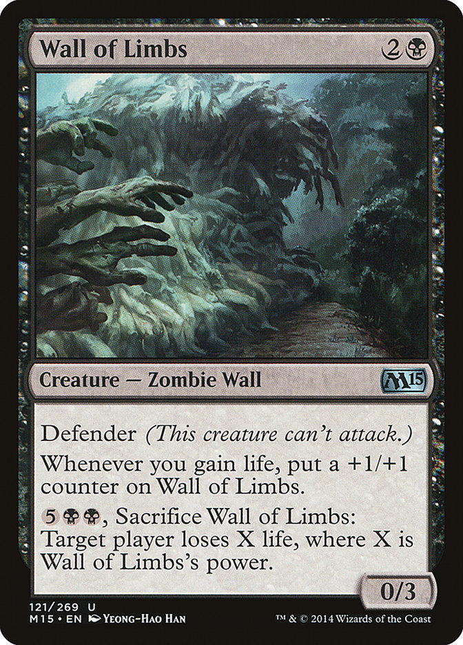 Wall of Limbs [Magic 2015] MTG Single Magic: The Gathering    | Red Claw Gaming