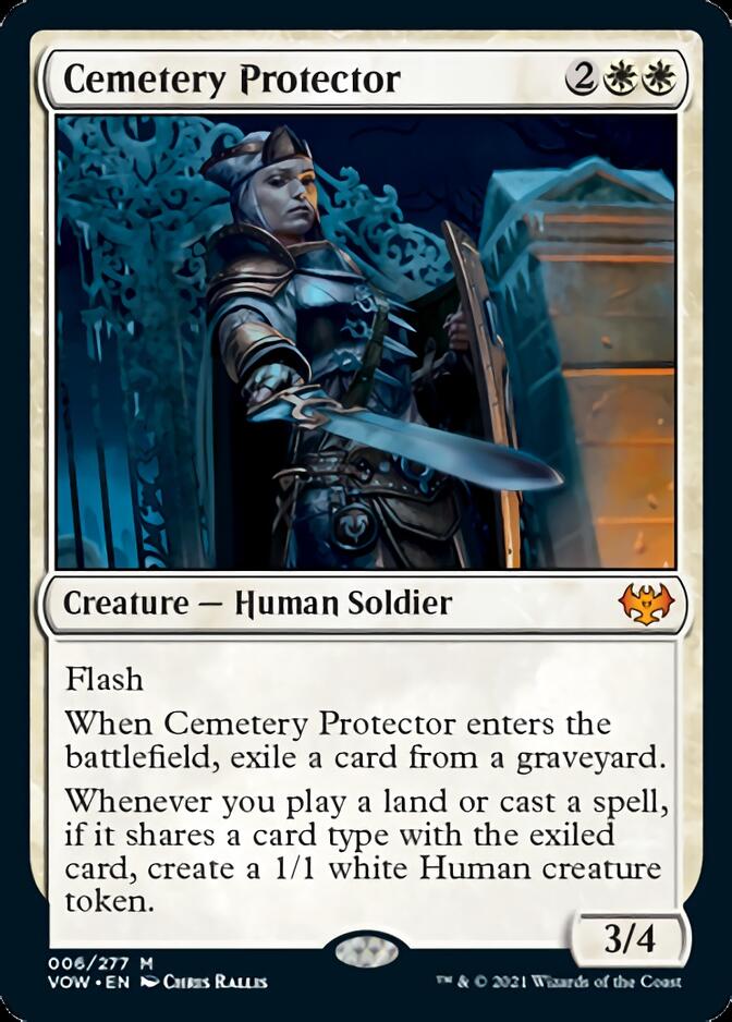 Cemetery Protector [Innistrad: Crimson Vow] MTG Single Magic: The Gathering    | Red Claw Gaming
