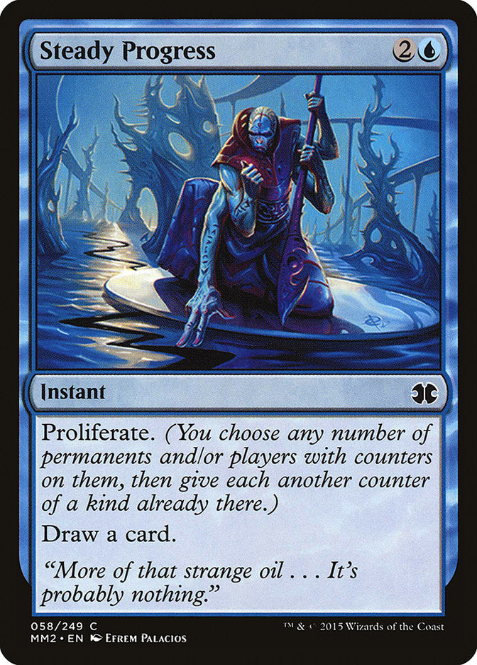 Steady Progress [Modern Masters 2015] MTG Single Magic: The Gathering    | Red Claw Gaming