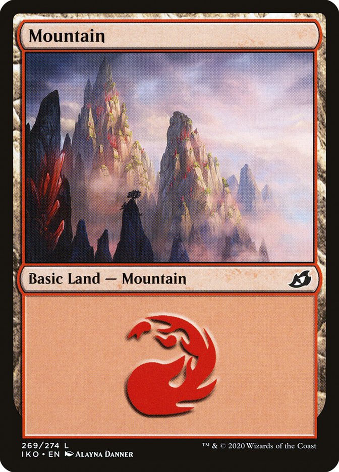 Mountain (269) [Ikoria: Lair of Behemoths] MTG Single Magic: The Gathering    | Red Claw Gaming