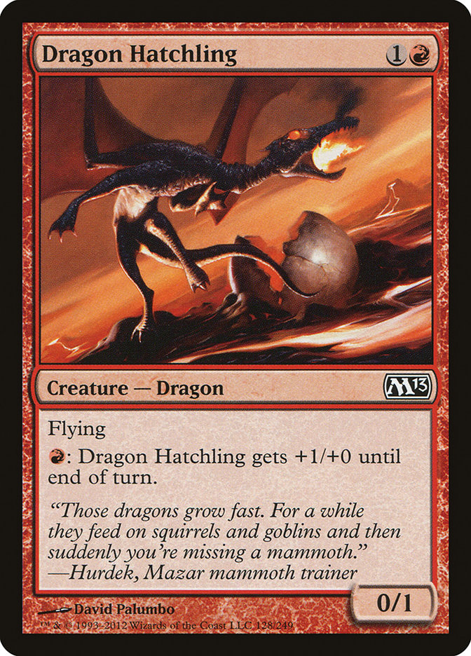 Dragon Hatchling [Magic 2013] MTG Single Magic: The Gathering    | Red Claw Gaming