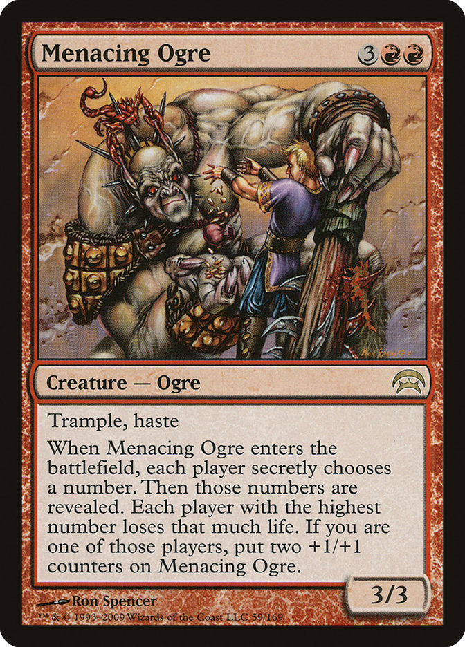 Menacing Ogre [Planechase] MTG Single Magic: The Gathering    | Red Claw Gaming