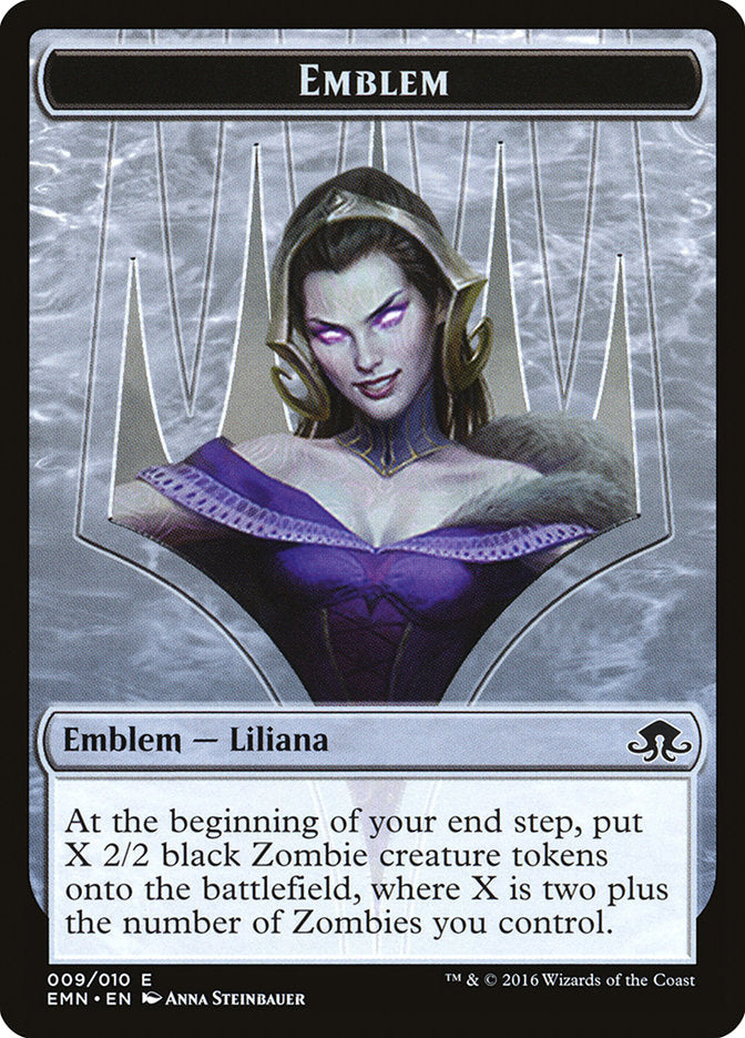 Liliana, the Last Hope Emblem [Eldritch Moon Tokens] MTG Single Magic: The Gathering    | Red Claw Gaming