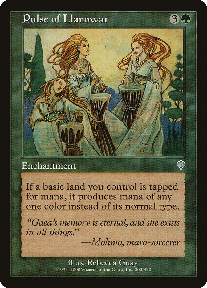 Pulse of Llanowar [Invasion] MTG Single Magic: The Gathering    | Red Claw Gaming