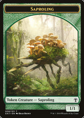 Voja // Saproling Double-Sided Token [Guilds of Ravnica Guild Kit Tokens] MTG Single Magic: The Gathering    | Red Claw Gaming