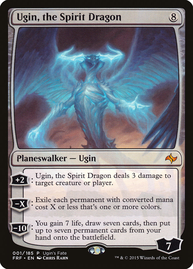 Ugin, the Spirit Dragon [Ugin's Fate] MTG Single Magic: The Gathering    | Red Claw Gaming