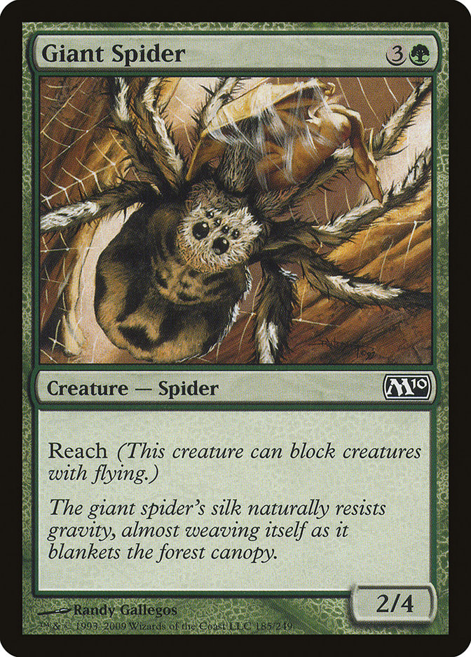 Giant Spider [Magic 2010] MTG Single Magic: The Gathering    | Red Claw Gaming