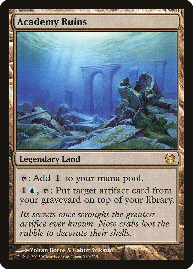 Academy Ruins [Modern Masters] MTG Single Magic: The Gathering    | Red Claw Gaming