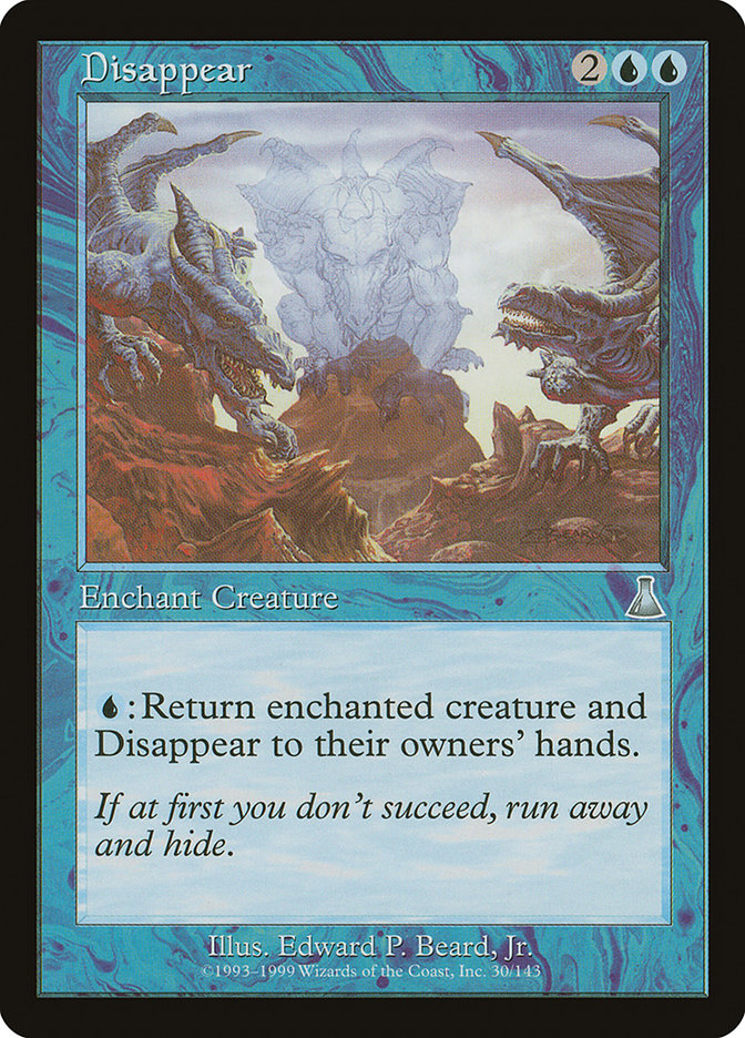 Disappear [Urza's Destiny] MTG Single Magic: The Gathering    | Red Claw Gaming