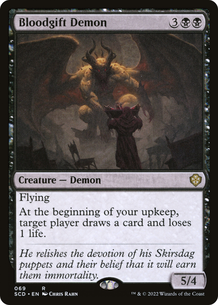 Bloodgift Demon [Starter Commander Decks] MTG Single Magic: The Gathering    | Red Claw Gaming