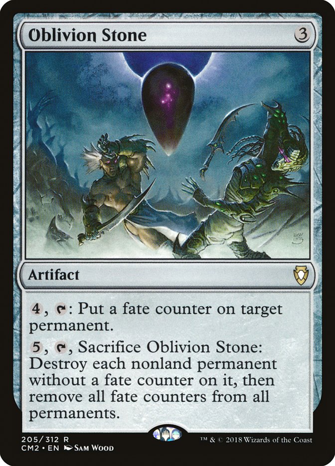 Oblivion Stone [Commander Anthology Volume II] MTG Single Magic: The Gathering    | Red Claw Gaming