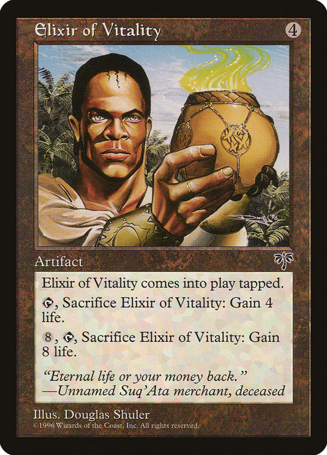 Elixir of Vitality [Mirage] MTG Single Magic: The Gathering    | Red Claw Gaming
