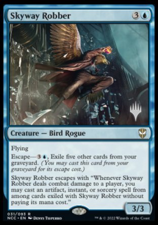 Skyway Robber (Promo Pack) [Streets of New Capenna Commander Promos] MTG Single Magic: The Gathering    | Red Claw Gaming