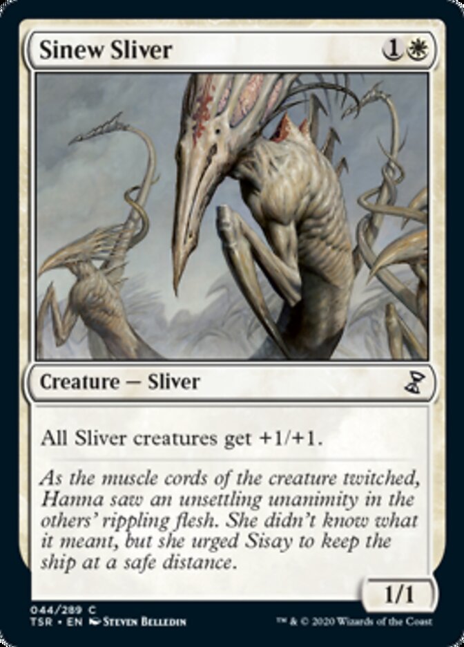 Sinew Sliver [Time Spiral Remastered] MTG Single Magic: The Gathering    | Red Claw Gaming