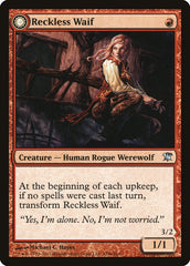 Reckless Waif // Merciless Predator [Innistrad] MTG Single Magic: The Gathering    | Red Claw Gaming