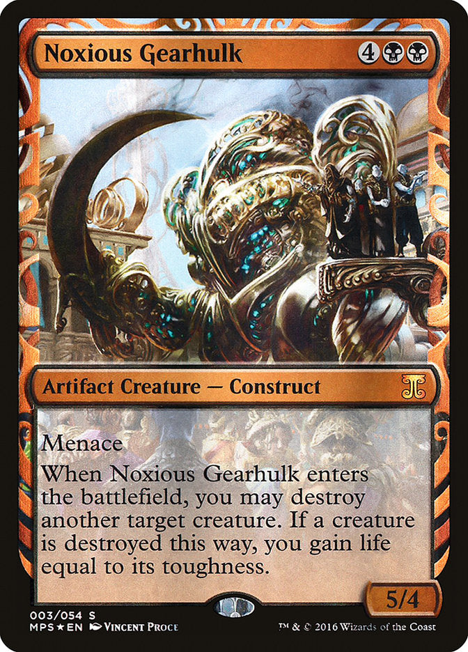 Noxious Gearhulk [Kaladesh Inventions] MTG Single Magic: The Gathering    | Red Claw Gaming