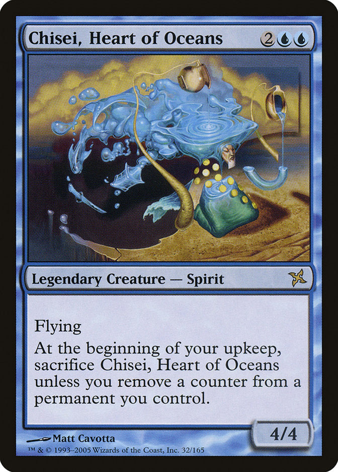 Chisei, Heart of Oceans [Betrayers of Kamigawa] MTG Single Magic: The Gathering    | Red Claw Gaming