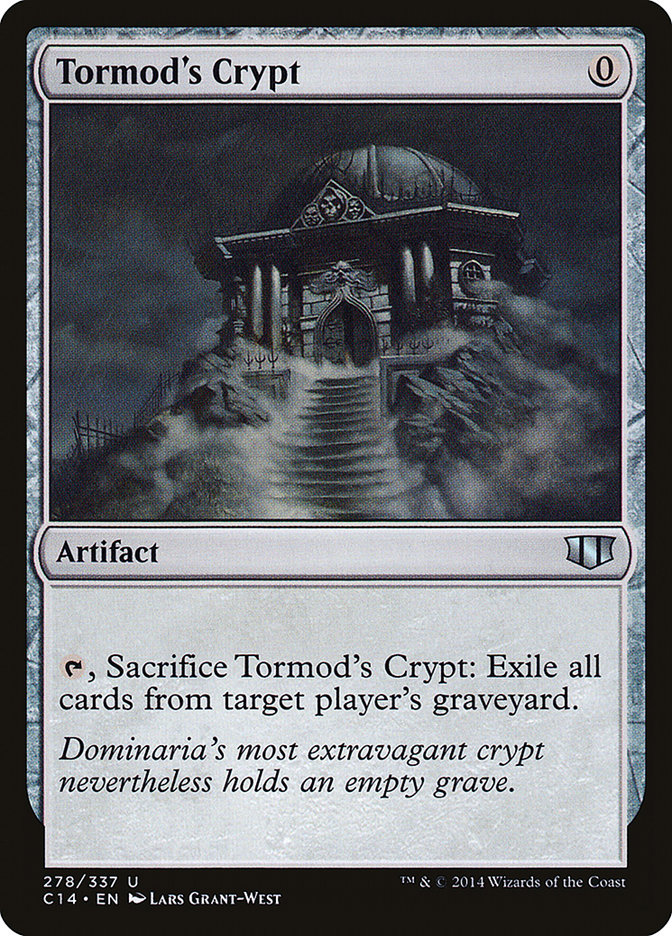Tormod's Crypt [Commander 2014] MTG Single Magic: The Gathering    | Red Claw Gaming