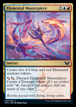 Elemental Masterpiece [Strixhaven: School of Mages] MTG Single Magic: The Gathering    | Red Claw Gaming