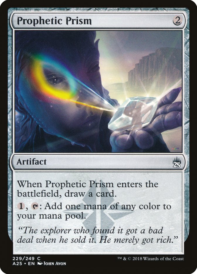 Prophetic Prism [Masters 25] MTG Single Magic: The Gathering    | Red Claw Gaming