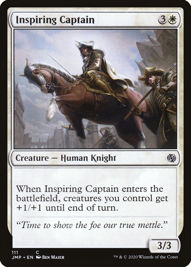 Inspiring Captain [Jumpstart] MTG Single Magic: The Gathering    | Red Claw Gaming