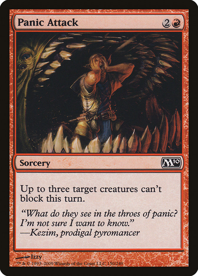 Panic Attack [Magic 2010] MTG Single Magic: The Gathering    | Red Claw Gaming