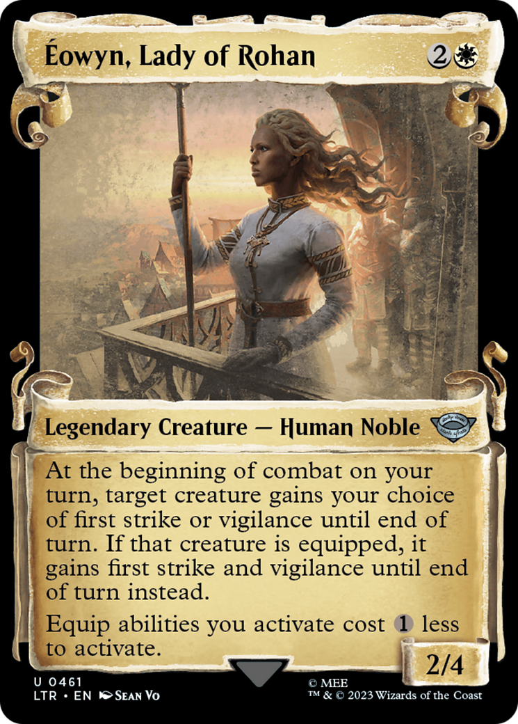 Eowyn, Lady of Rohan [The Lord of the Rings: Tales of Middle-Earth Showcase Scrolls] MTG Single Magic: The Gathering    | Red Claw Gaming