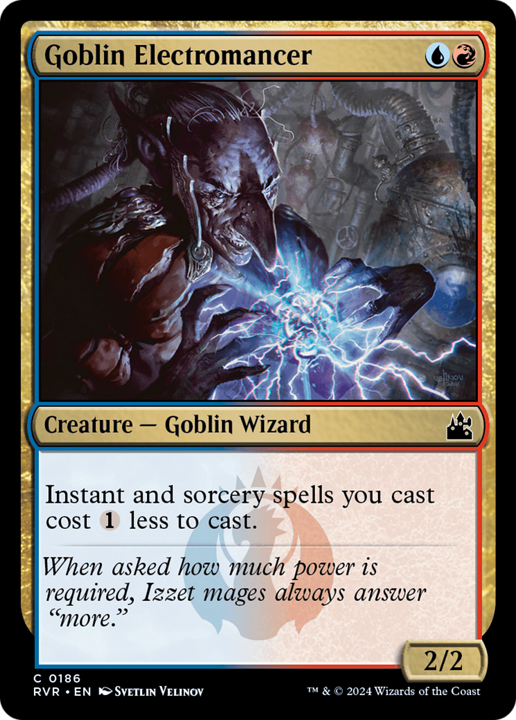 Goblin Electromancer [Ravnica Remastered] MTG Single Magic: The Gathering    | Red Claw Gaming
