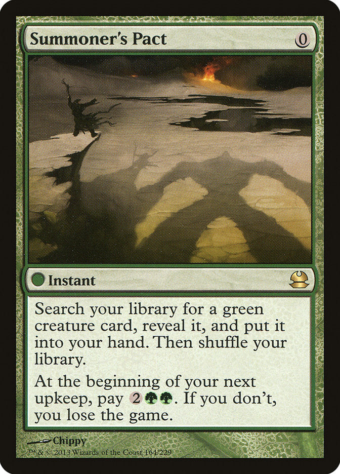 Summoner's Pact [Modern Masters] MTG Single Magic: The Gathering    | Red Claw Gaming