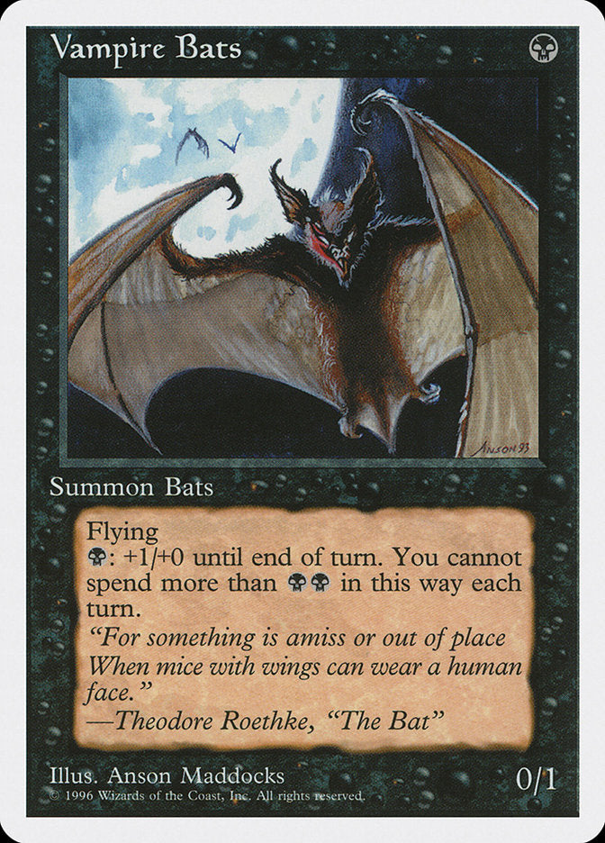 Vampire Bats [Introductory Two-Player Set] MTG Single Magic: The Gathering    | Red Claw Gaming