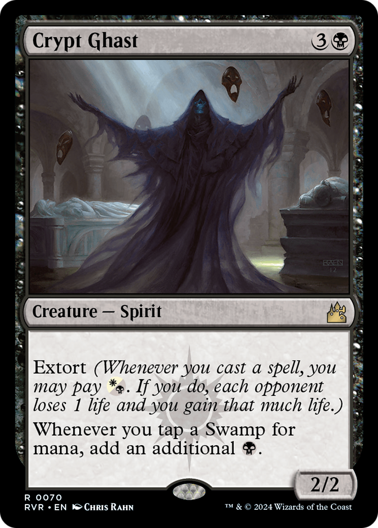 Crypt Ghast [Ravnica Remastered] MTG Single Magic: The Gathering    | Red Claw Gaming