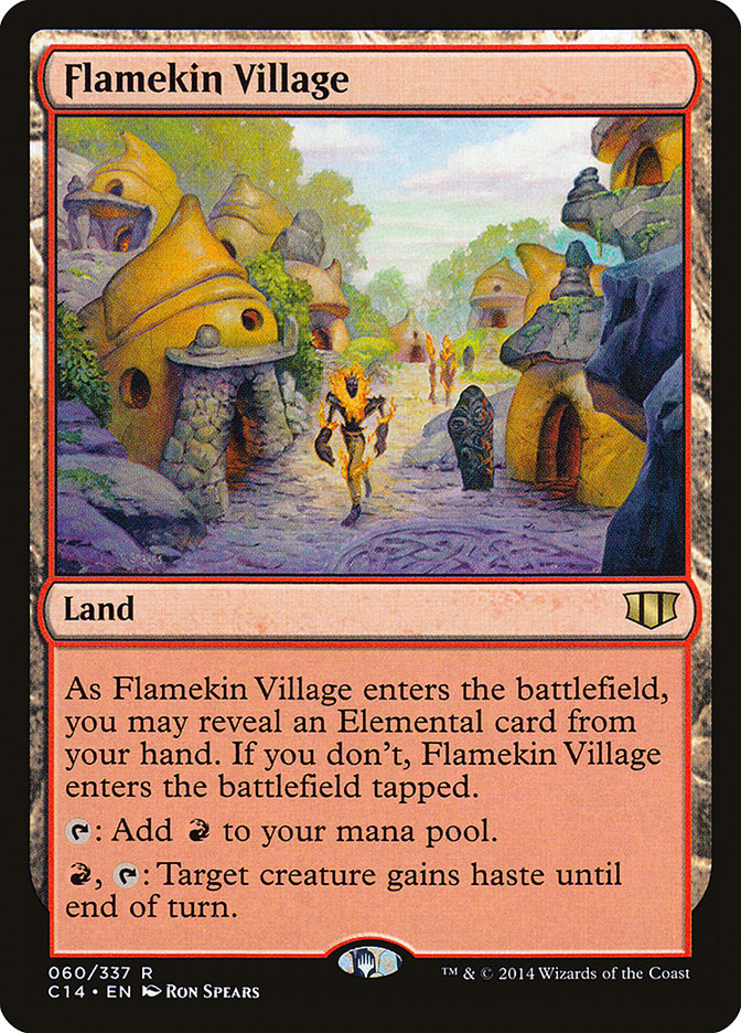 Flamekin Village [Commander 2014] MTG Single Magic: The Gathering    | Red Claw Gaming