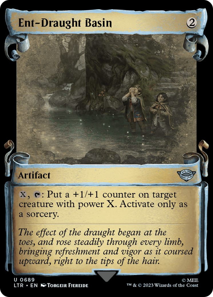 Ent-Draught Basin [The Lord of the Rings: Tales of Middle-Earth Showcase Scrolls] MTG Single Magic: The Gathering    | Red Claw Gaming