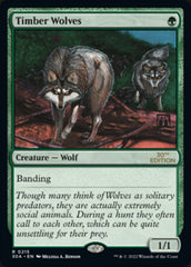 Timber Wolves [30th Anniversary Edition] MTG Single Magic: The Gathering    | Red Claw Gaming