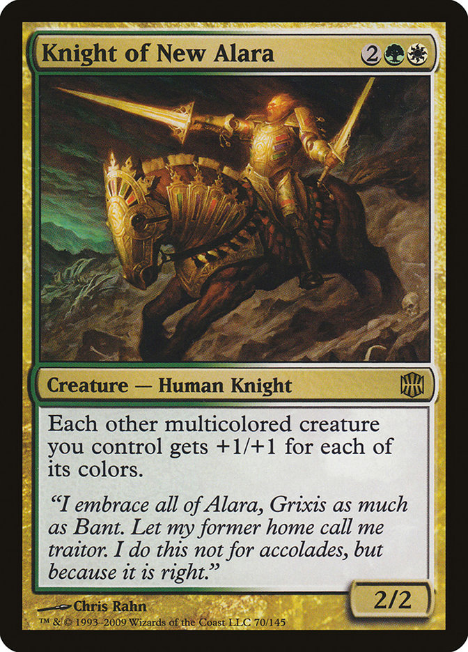 Knight of New Alara [Alara Reborn] MTG Single Magic: The Gathering    | Red Claw Gaming