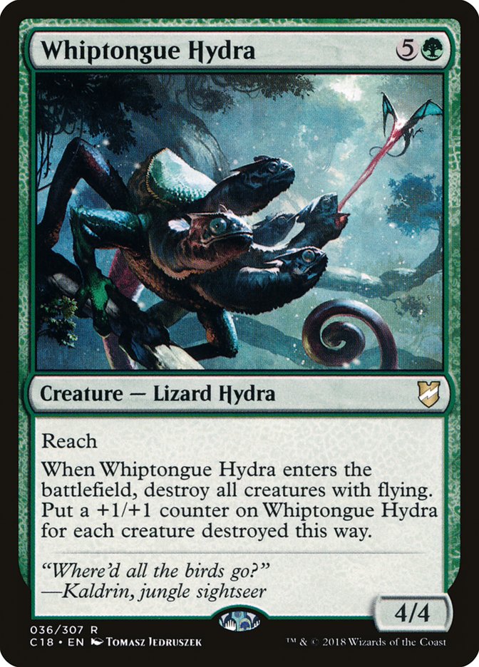 Whiptongue Hydra [Commander 2018] MTG Single Magic: The Gathering    | Red Claw Gaming