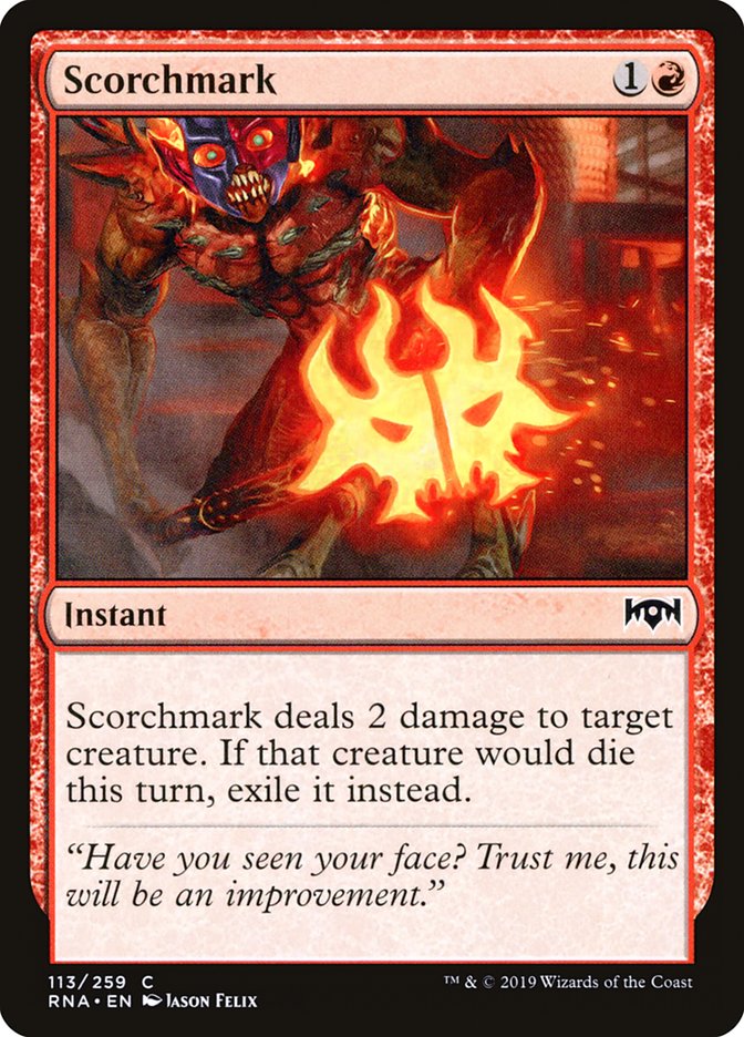 Scorchmark [Ravnica Allegiance] MTG Single Magic: The Gathering    | Red Claw Gaming