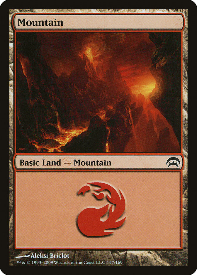 Mountain (157) [Planechase] MTG Single Magic: The Gathering    | Red Claw Gaming