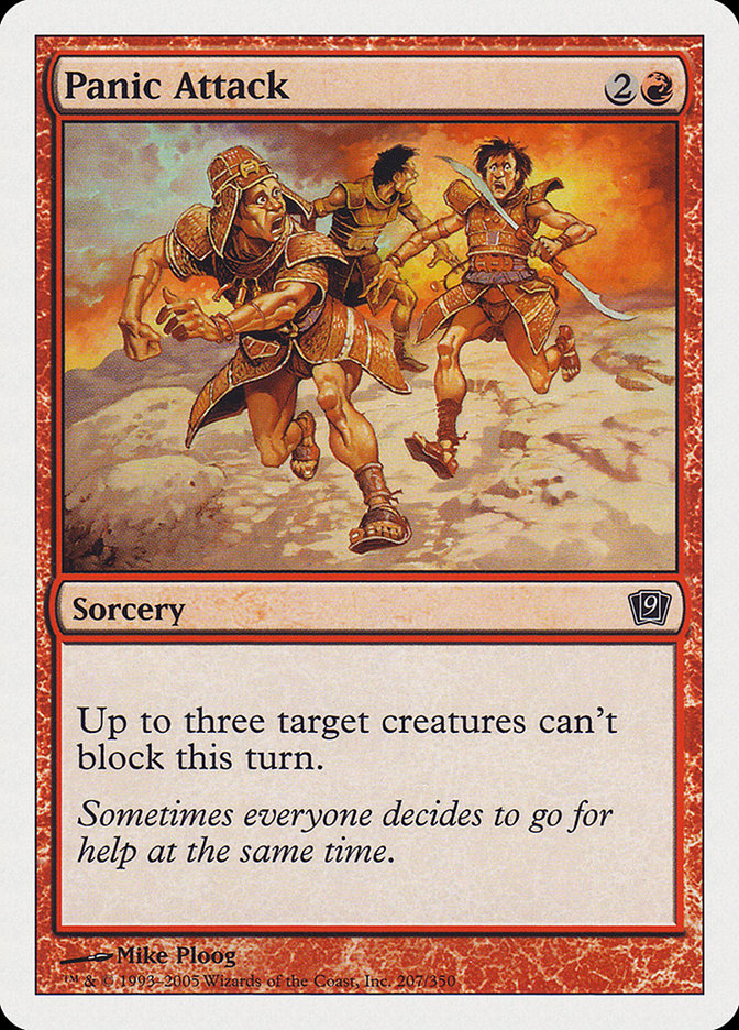 Panic Attack [Ninth Edition] MTG Single Magic: The Gathering    | Red Claw Gaming