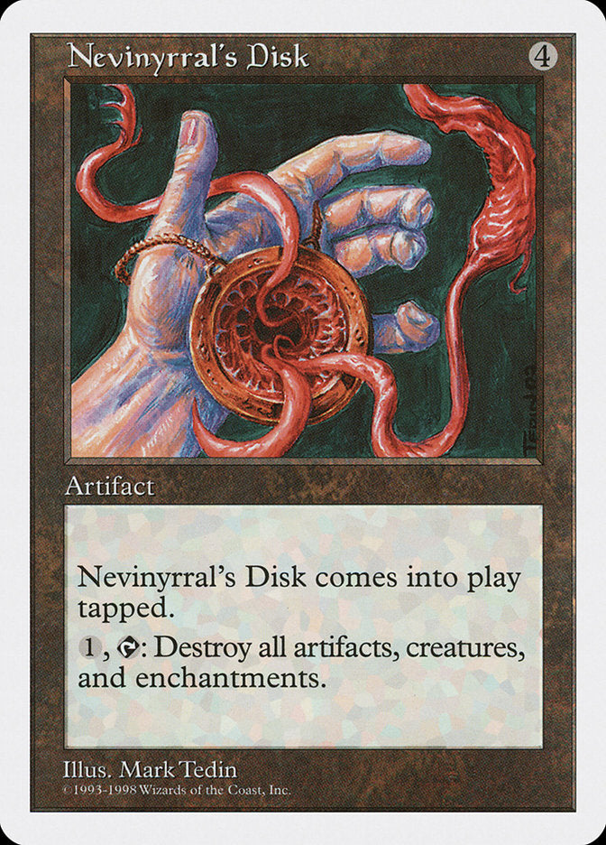 Nevinyrral's Disk [Anthologies] MTG Single Magic: The Gathering    | Red Claw Gaming