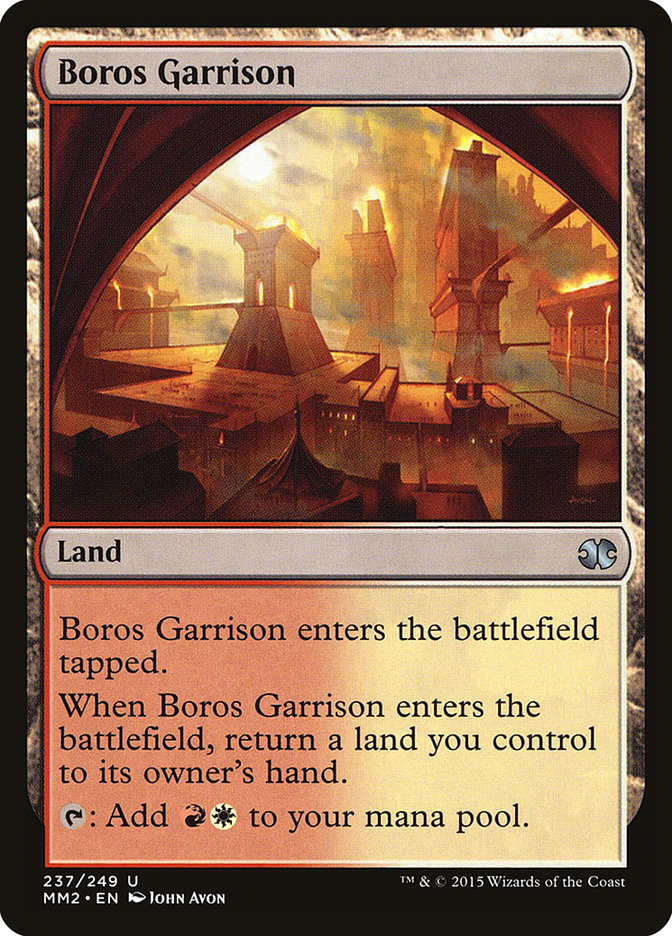 Boros Garrison [Modern Masters 2015] MTG Single Magic: The Gathering    | Red Claw Gaming