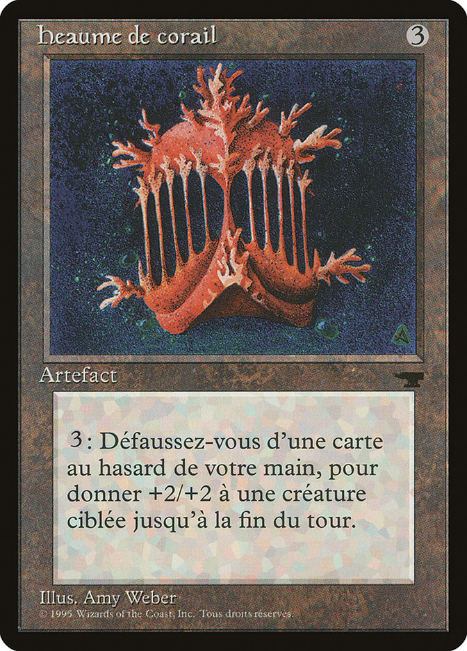 Coral Helm (French) - "heaume de corail" [Renaissance] MTG Single Magic: The Gathering    | Red Claw Gaming