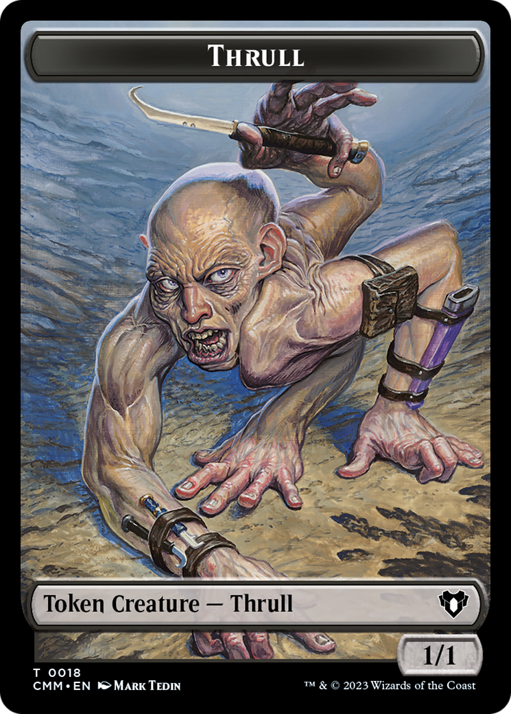 Thrull Token [Commander Masters Tokens] MTG Single Magic: The Gathering    | Red Claw Gaming