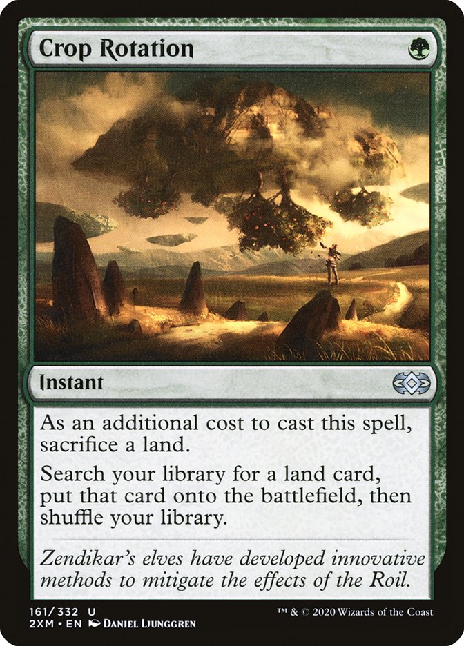 Crop Rotation [Double Masters] MTG Single Magic: The Gathering    | Red Claw Gaming