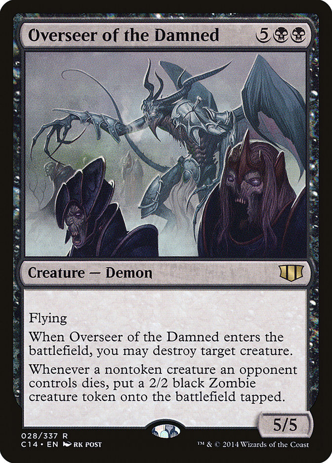 Overseer of the Damned [Commander 2014] MTG Single Magic: The Gathering    | Red Claw Gaming